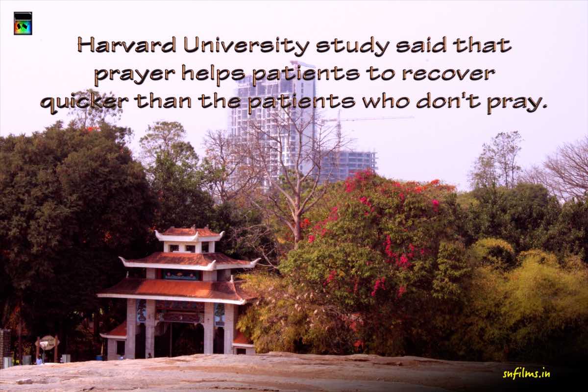 being spiritual helps to recover quicker from disease