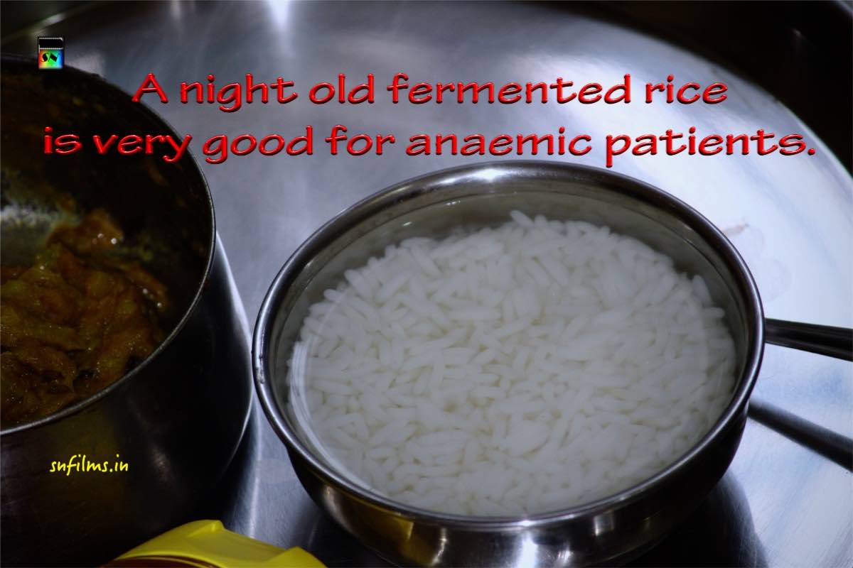 fermented rice - rich in iron, calcium, magnesium, vitamin B12, etc