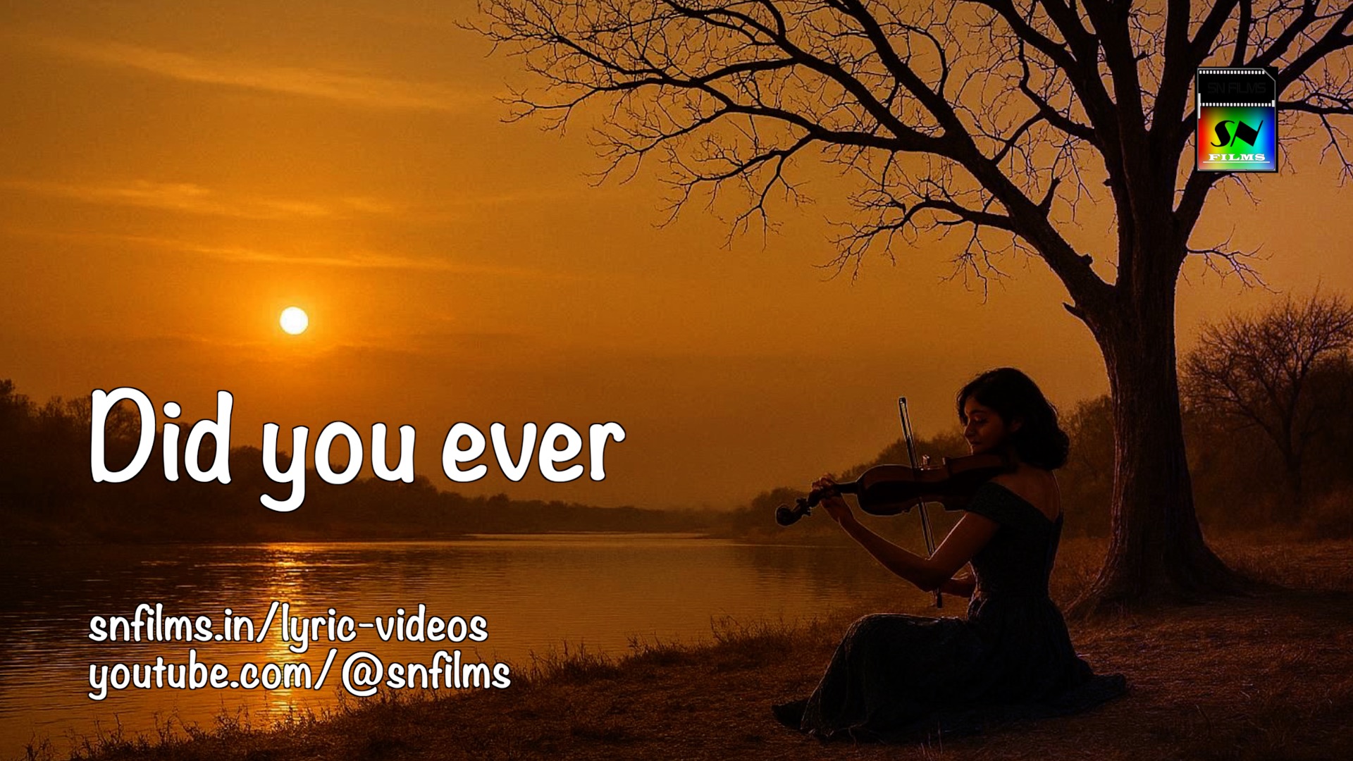 Did You Ever - English passionate unrequited love song